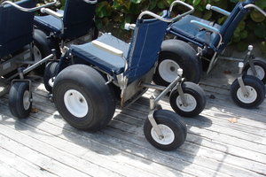 Off-road wheelchairs