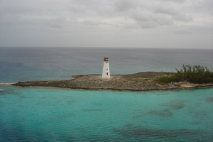Lighthouse approaching Nassau