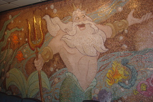 Mosaic in Triton's: Triton