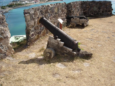 cannon at Fort Louis